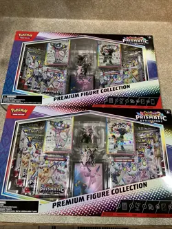 New-Pokemon Scarlet & Violet Prismatic Evolutions Premium Figure Collection - Image 1