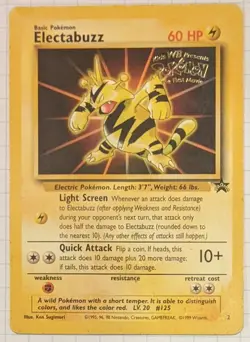 Pokemon Electabuzz 2/53 HP Movie Promo WoTC Promo - Image 1