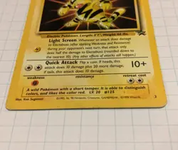 Pokemon Electabuzz 2/53 HP Movie Promo WoTC Promo - Image 2