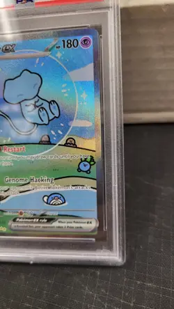 2024 MEW EX BUBBLE MEW PALDEAN FATES SIR FULL ART POKEMON PSA 9 MINT #232 - Image 3