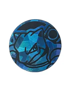Blastoise Blue Mirror Holofoil Coin - Pokemon - Blastoise-GX Premium Collection - Image 1