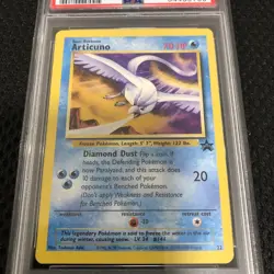 articuno 22 PSA 9 2000 pokemon WOTC promo AOKI ERROR - Image 2