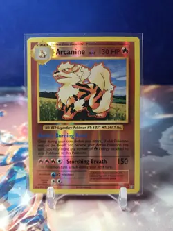 Arcanine Reverse Holo 18/108 XY Evolutions LP Pokemon TCG - Image 1