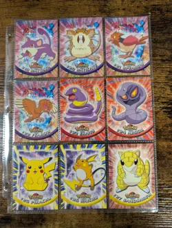 1999 Topps Pokemon TV Animation Series 1 Set [89/90 - Missing Checklist] - Image 3
