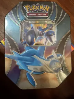 Pokemon 2016 Latios EX Powers Beyond Collectors Tin - Factory Sealed - Image 1