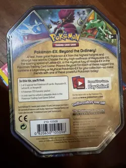 Pokemon 2016 Latios EX Powers Beyond Collectors Tin - Factory Sealed - Image 2