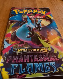 VERY HEAVY Pokemon Phantasmal Flames - Factory Sealed Booster Pack (22.70g) - Image 3