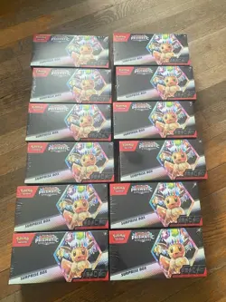 Pokemon Prismatic Evolution Surprise Collection Box - Lot of 12 - New - Sealed - Image 1