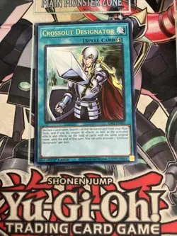 Crossout Designator Ultra Rare RA02-EN063 Yugioh - Image 1
