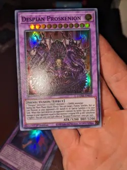 Yu-Gi-Oh! TCG Despian Proskenion Dawn of Majesty DAMA-EN035 1st Edition Super... - Image 1