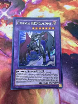 Elemental HERO Dark Neos LCGX-EN059 Legendary Collection 2: The Duel Academy LP - Image 1