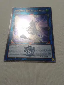 Yugioh! Apollousa, Bow of the Goddess (Alternate Art) - RA02-EN040 - Quarter Cen - Image 1