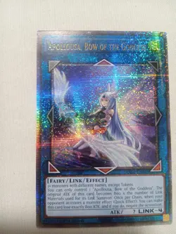 Yugioh! Apollousa, Bow of the Goddess (Alternate Art) - RA02-EN040 - Quarter Cen - Image 2