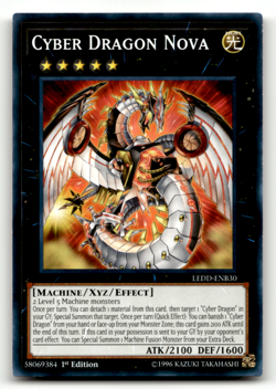 Cyber Dragon Nova LEDD-ENB30 Common Legendary Dragon Decks LP - Image 1