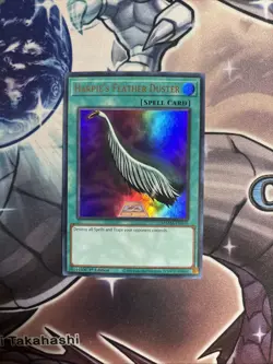 (AY) Harpie's Feather Duster - Ultra Rare - MAMA-EN076 - 1st Edition VLP - Image 1
