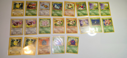 Vintage Pokemon Jungle Set Lot (21 Cards) - 1st Ed Pikachu + Eevee WOTC 1999 LP - Image 1