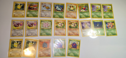 Vintage Pokemon Jungle Set Lot (21 Cards) - 1st Ed Pikachu + Eevee WOTC 1999 LP - Image 3