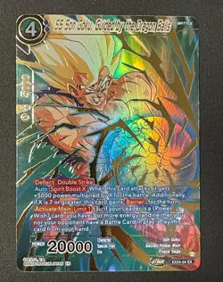 SS Son Goku Guided by the Dragon Balls EX24-02 Foil Dragon Ball Super Card NM - Image 1