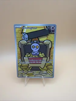 Pokemon TCG Paradox Rift Gholdengo and Gimmighoul Combo Pack 2 Cards NM - Image 4