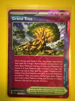 Grand Tree 136/142 ACE SPEC - Stellar Crown Pokemon Card - NM - Image 1