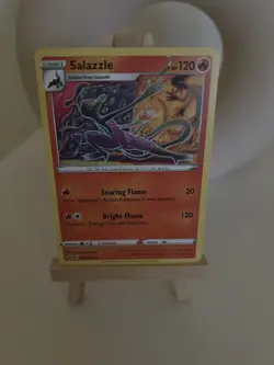 Pokemon Card 028/202 Salazzle / Sword and Shield / Base Set - Image 1