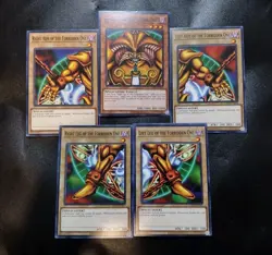 Exodia the Forbidden One LDK2 Common NM YUGIOH! TCG Complete 5 Card Set - Image 1