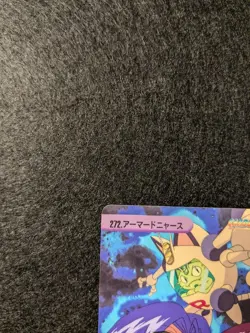 CarddasAnime Collection No.272 Armored Meows Retro Promo Rare Pokemon Card Game - Image 2