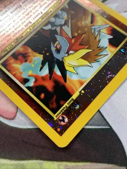 Entei #34 Reverse Holo Promo 2001 Movie Pokemon Card LP - Image 3