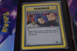 Here Comes Team Rocket 15/82 Holo Team Rocket Pokemon Card WOTC - Image 1