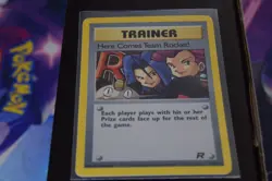 Here Comes Team Rocket 15/82 Holo Team Rocket Pokemon Card WOTC - Image 2