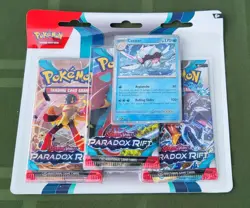Pokemon TCG: Scarlet & Violet-Paradox Rift 3 Booster Packs & Cetitan Promo Card - Image 1