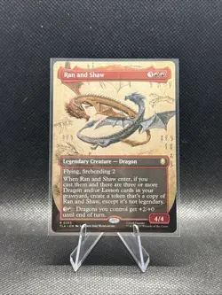 Ran and Shaw NM Regular (Borderless) #325 MTG Avatar: The Last Airbender - Image 1