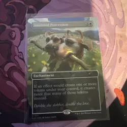 Anointed Procession (1511) Foil / Secret Lair Drop Raining Cats & Dogs SLD - Image 1