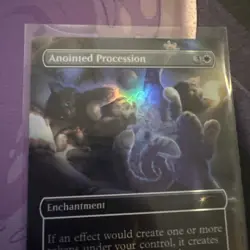 Anointed Procession (1511) Foil / Secret Lair Drop Raining Cats & Dogs SLD - Image 4