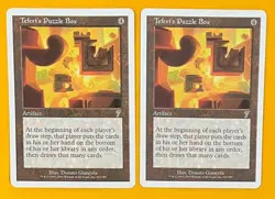 MTG TEFERI'S PUZZLE BOX (x2) 7th Edition (OldManMTG 011-134) - Image 1
