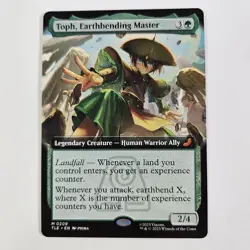 Toph, Earthbending Master Extended Art MTG Avatar, the Last Airbender TLE - Image 1
