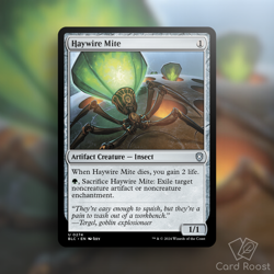 MTG Magic Haywire Mite 0274 Commander: Bloomburrow BLC SHIPS TODAY - Image 1