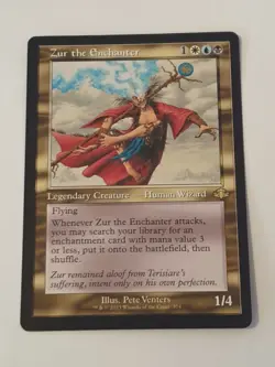 MTG Zur the Enchanter rare Retro Frame Dominaria Remastered - Image 1