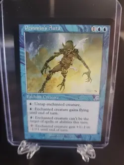 MTG Pemmin's Aura Scourge 45/143 Regular Uncommon Near Mint NM - Image 1