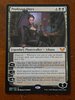 MTG Magic the Gathering Professor Onyx Strixhaven NM - Image 1