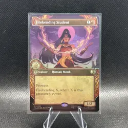 Firebending Student Avatar: The Last Airbender Showcase Foil Rare - Image 1
