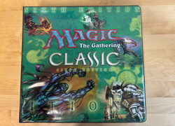 Magic the Gathering Ultra Pro Sixth Edition Binder (SEE PHOTOS FOR CONDITION) - Image 1