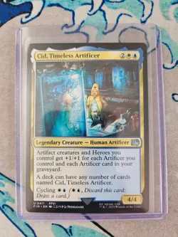 Cid, TImeless Artificer | RARE | MTG Final Fantasy 0411 - Image 1