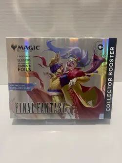 Magic The Gathering TCG Final Fantasy Factory Sealed Collector Booster - Image 1