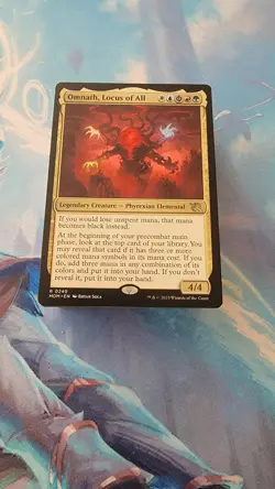 MTG Omnath Locus of All Custom Commander Deck Near Mint - Image 1