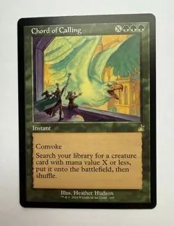 Chord of Calling (Retro Frame) 0345 MTG RVR NM MTG Magic - Image 1