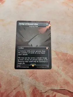 Bridge Of Khazad-Dum Ensnaring Bridge Foil Commander The Lord Of The Rings... - Image 1