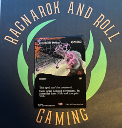 1 x Inevitable Defeat - Borderless - Tarkir: Dragonstorm - NM-Mint - MTG - Image 1