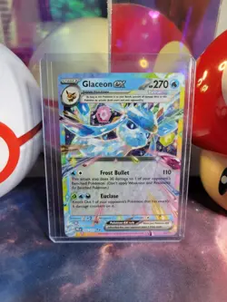 Glaceon Ex 26/131 Pokemon TCG Prismatic Evolutions Double Rare Holo NM - Image 1
