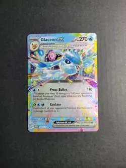 Glaceon Ex 26/131 Pokemon TCG Prismatic Evolutions Double Rare Holo NM - Image 2